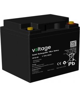 VOLTAGE AGM voltage 12V 40Ah VE12-40 battery (service life 6-9 years)