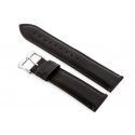 Pacific W89 tummanruskea nahkaranneke - 20mm Pacific W89 tummanruskea nahkaranneke - 20mm