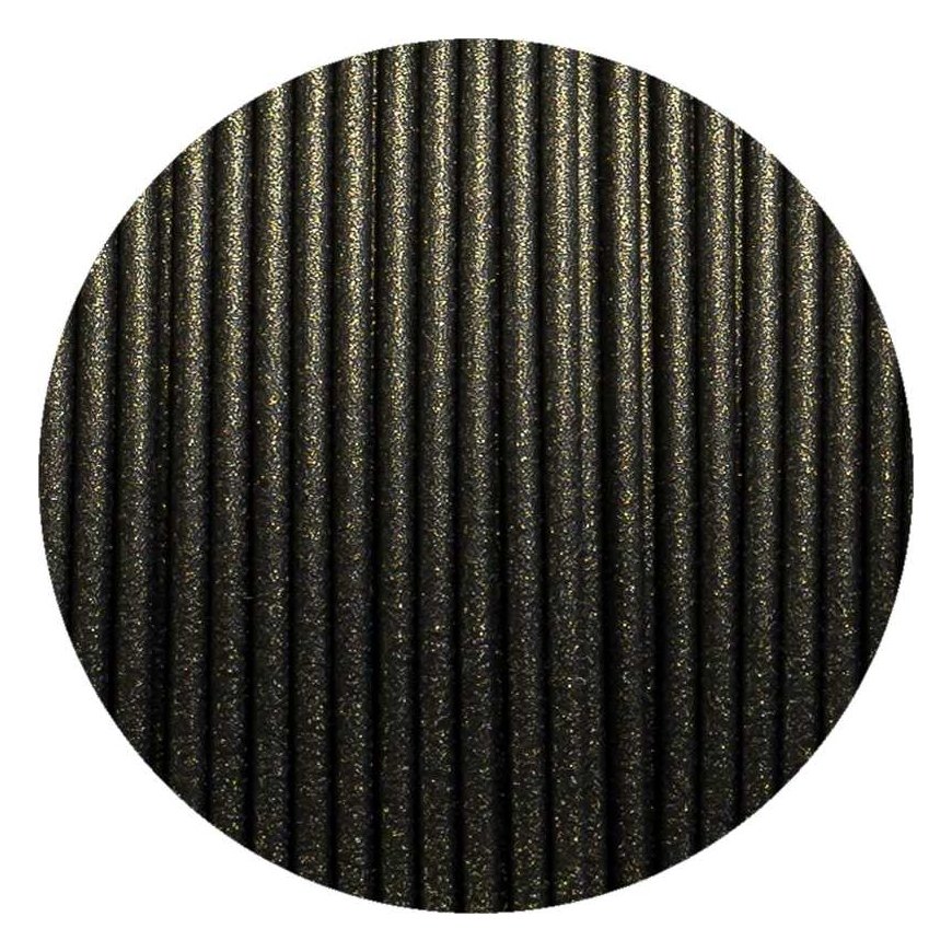 3D plastikas Fiberlogy Easy PLA 1.75mm 0.85kg – Onyx Gold – 2