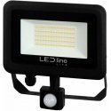Outdoor light with motion sensor LED 50W neutral white 230Vac, 5000lm, IP65, black, PHOTON, LED LINE Outdoor light with motion sensor LED 50W neutral white 230Vac, 5000lm, IP65, black, PHOTON, LED LINE