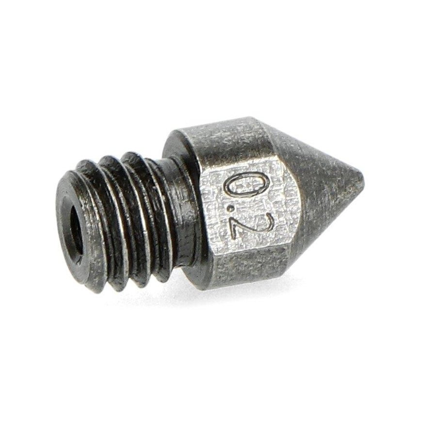 Oem Hardened Steel Extruder Nozzle 0.2mm MK8 for 1.75mm Plastic – 2
