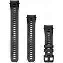 Cap Garmin 20 mm kellon rannekkeet (Instinct E – 40 mm), musta silikoni