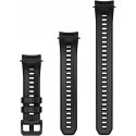 Kepurė Garmin 20 mm Watch Bands (Instinct E – 40 mm), Juodas Silicone