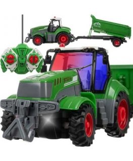 Remote controlled toy tractor - Kruzzel 24850