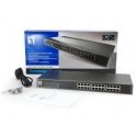 LevelOne FSW-2450 tinklo komutatorius Ne-valdomas Fast Ethernet (10/100) Juoda