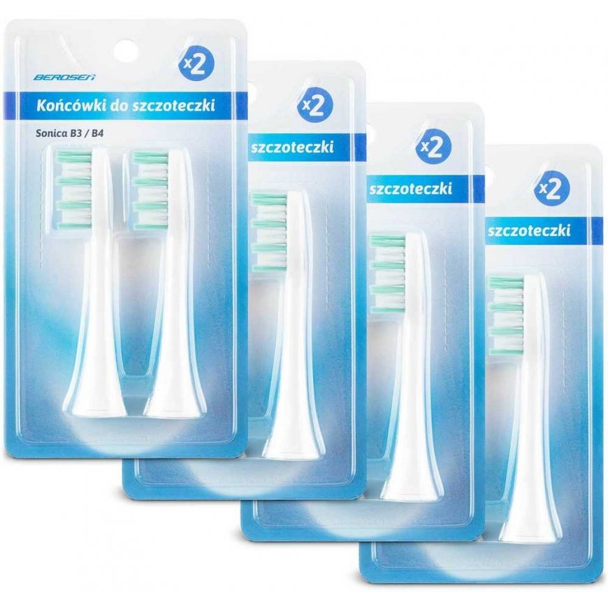 Berdsen Toothbrush Heads 8 pcs