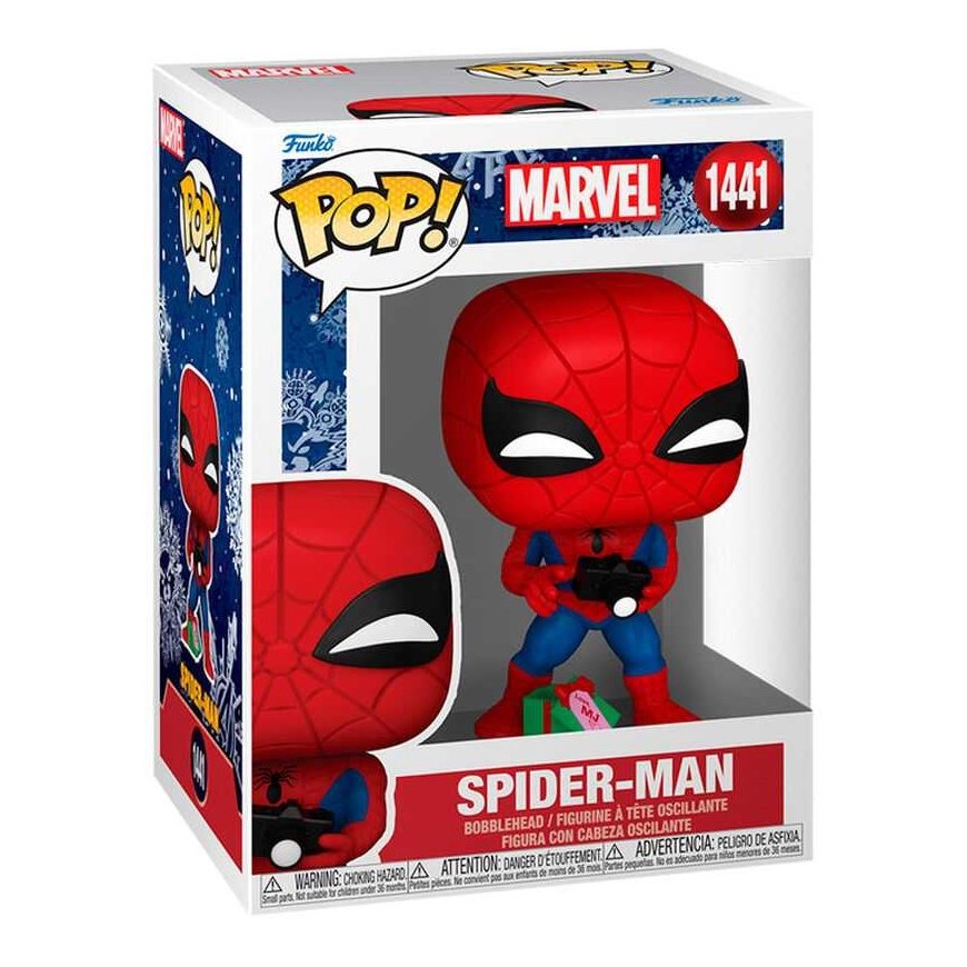 Funko POP figure Marvel Spider-Man with Gift