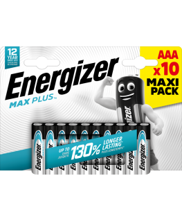 Energizer Max Plus AAA 10-Pack