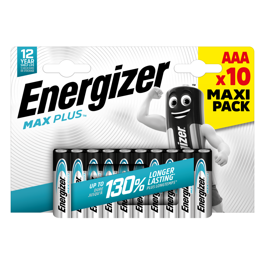 Energizer Max Plus AAA 10-Pack