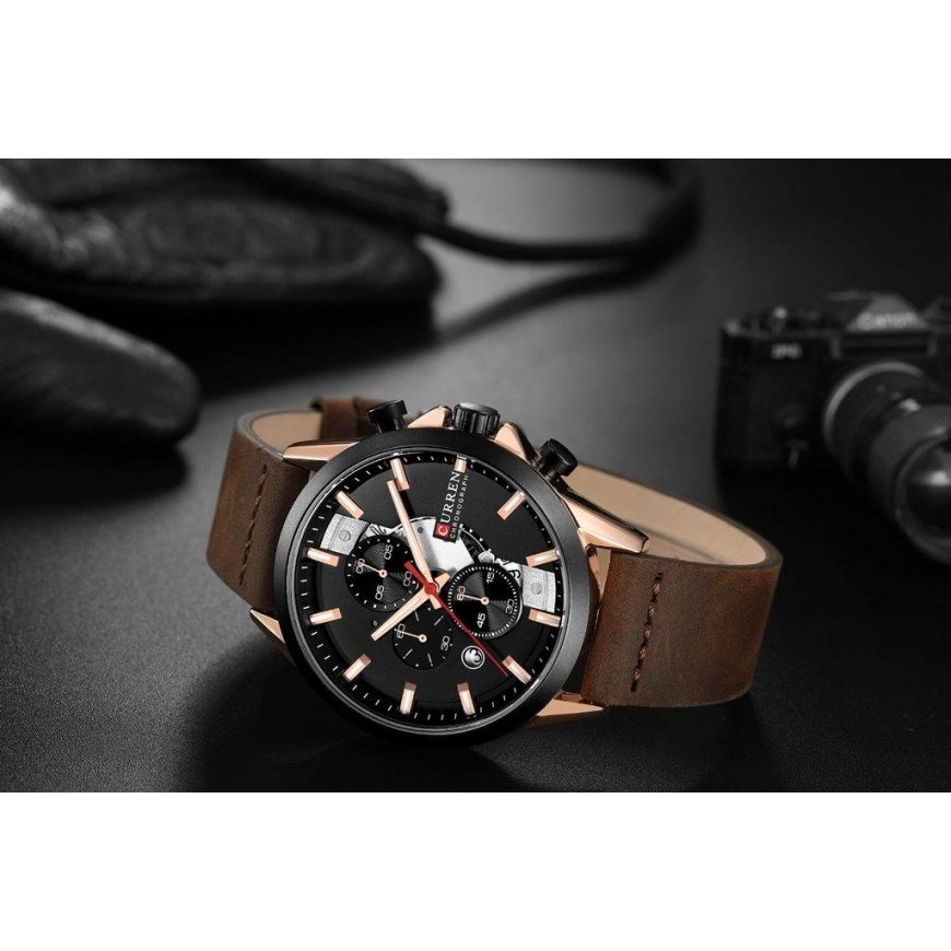 MEN'S WATCH CURREN 8325 (zc024d) – CHRONOGRAPH – 3