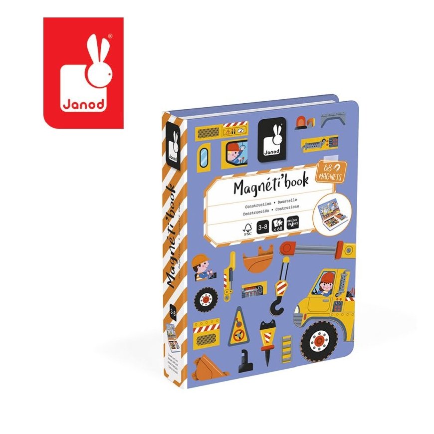 Janod Magnetibook Plac Budowy