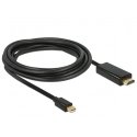 DeLOCK 83699 video cable adapter 2 m Mini DisplayPort HDMI Black DeLOCK 83699 video cable adapter 2 m Mini DisplayPort HDMI Black