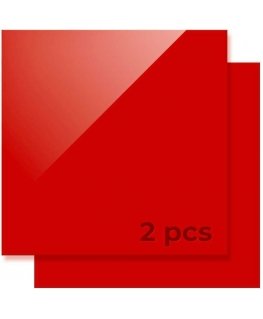 xTool 3mm punaiset akryylilevyt 3kpl