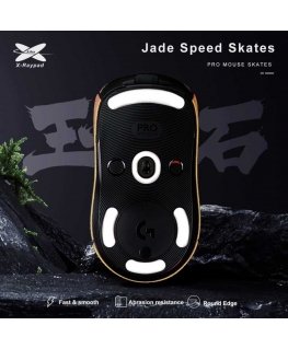 X-raypad Jade Skates Logitech G Pro White 2 kpl. (Valkoinen) Korvaavat hiiren jalat