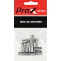Disc brake hose fastener ProX for Shimano hose screw M8 (10pcs.) Disc brake hose fastener ProX for Shimano hose screw M8 (10pcs.)