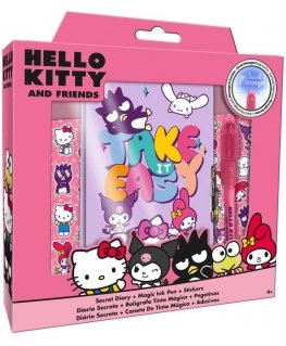 Kids Licensing Hello Kitty and Friends Diary + magic pen