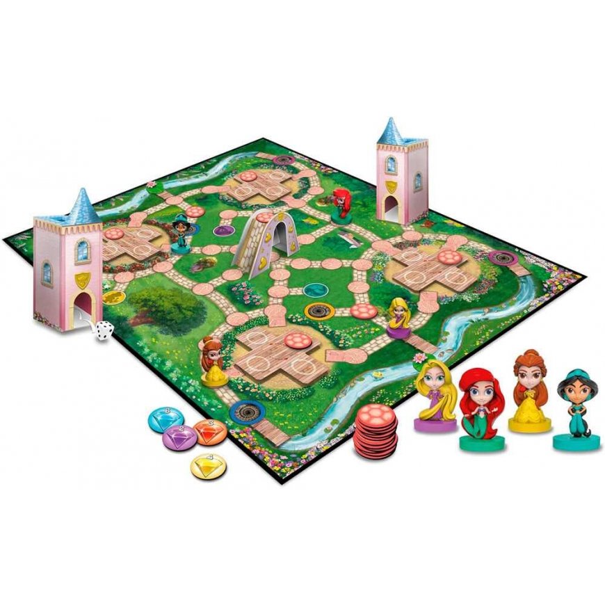 FOURNIER Spanish Disney Princess Race Chase board game – 3