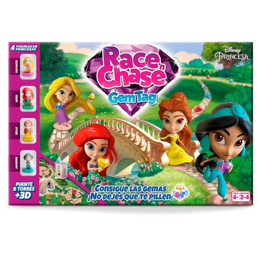 FOURNIER Spanish Disney Princess Race Chase board game – 5