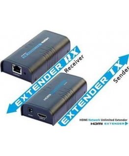 PREMIUMCORD HDMI extension up to 120 m via LAN, via IP
