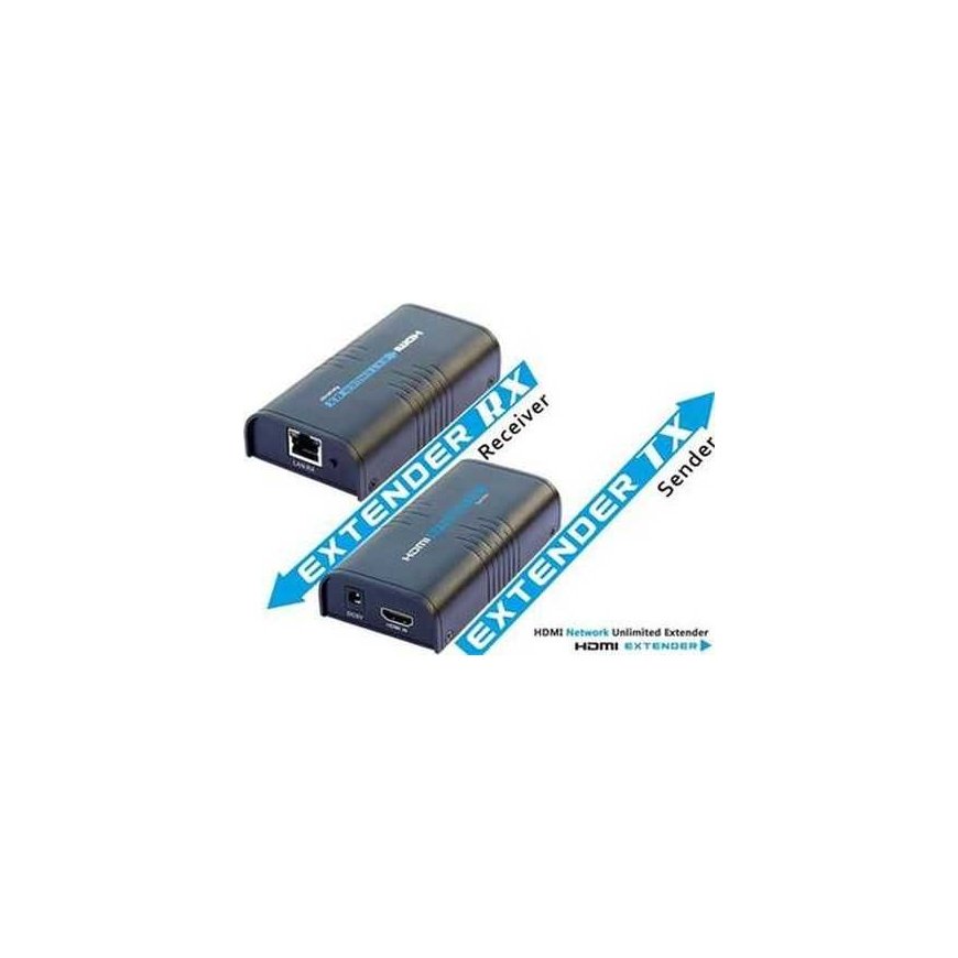 PREMIUMCORD HDMI extension up to 120 m via LAN, via IP