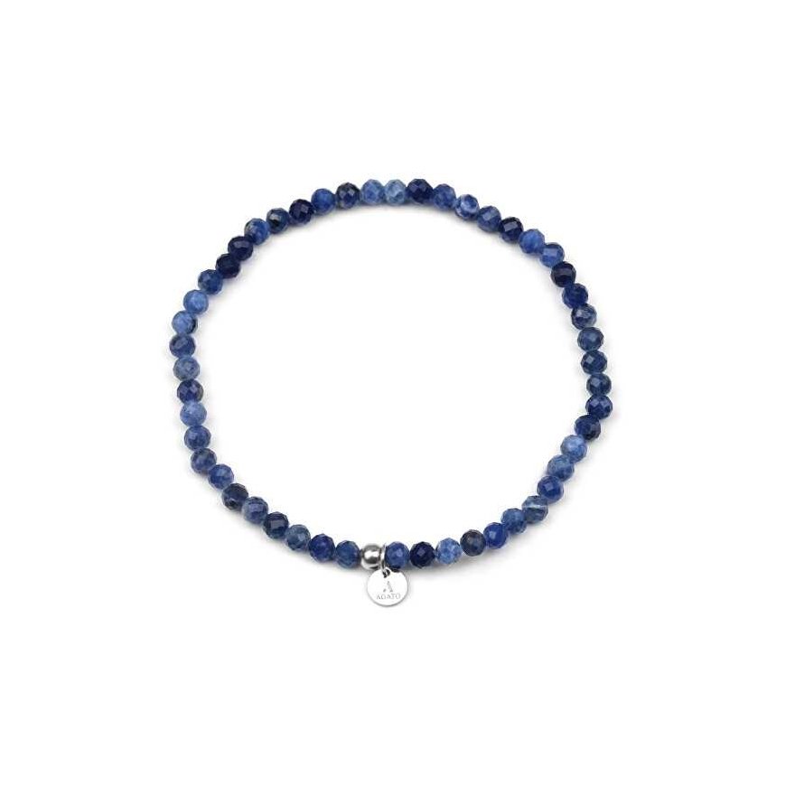 Agate Sodalite bead bracelet POL-B16/20G