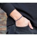 Agate Sodalite bead bracelet POL-B16/20G