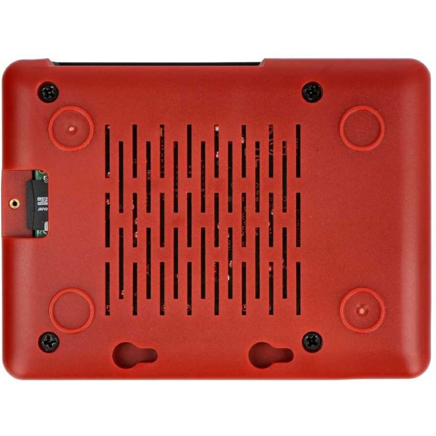 Argon40 Argon Neo 5 Bred – Raspberry Pi 5 -kotelo tuulettimella – musta ja punainen – 5