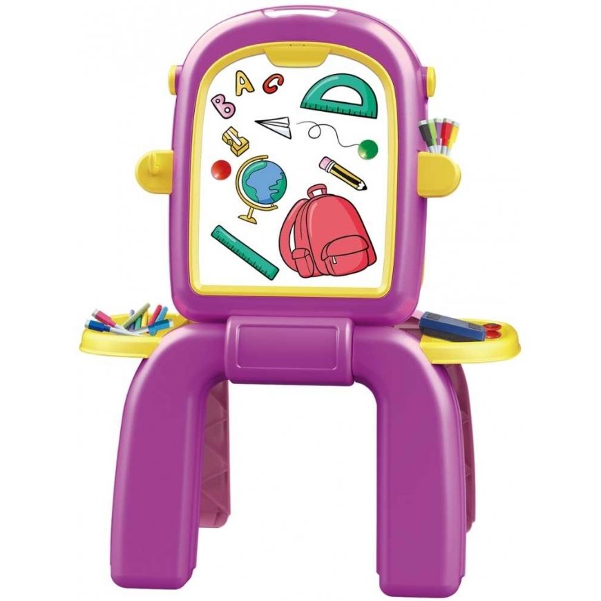 Woopie 2in1 board double-sided coloring board – 3