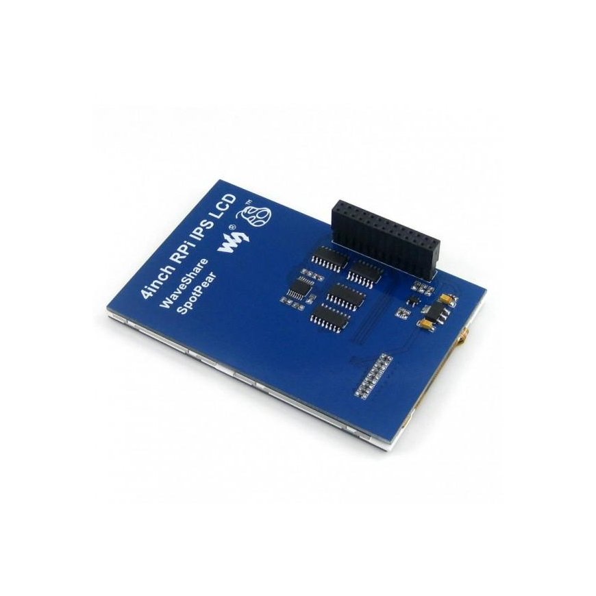 Waveshare Resistive Touch Screen for Raspberry Pi Microcomputer - LCD IPS 4" (A) – 4