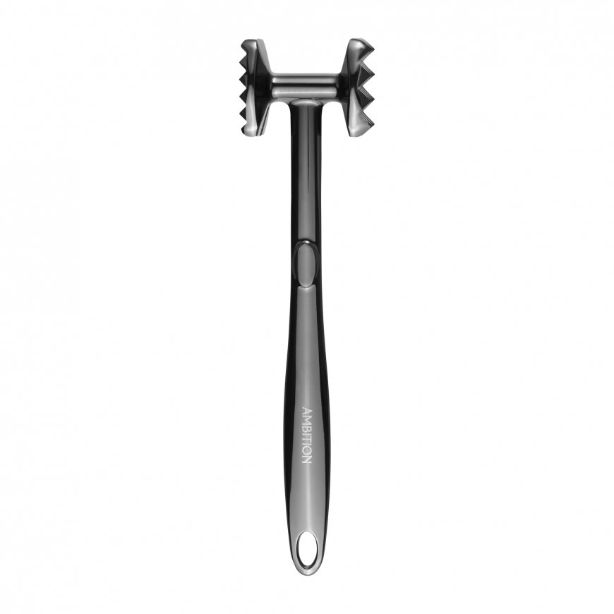Mallet 22 cm Velma black chrome AMBITION