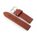 Pacific Odinis laikrodžio dirželis W27 - PREMIUM - ruda - 20mm Pacific Odinis laikrodžio dirželis W27 - PREMIUM - ruda - 20mm