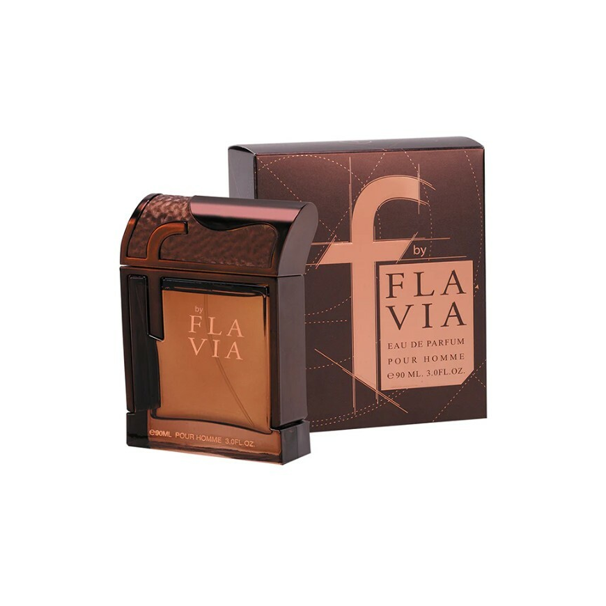 Flavia Parfum Flavia F By Flavia Brown Pour Homme - EDP 90ml Perfume for Men EDP