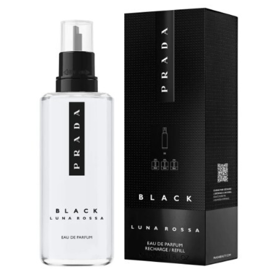 Prada Luna Rossa Black EDP for men - refill, 150 ml – 2