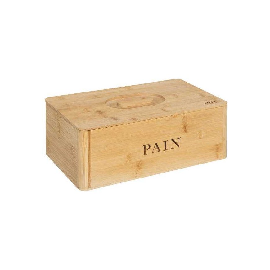 5five Simply Smart PAIN bamboo bread box