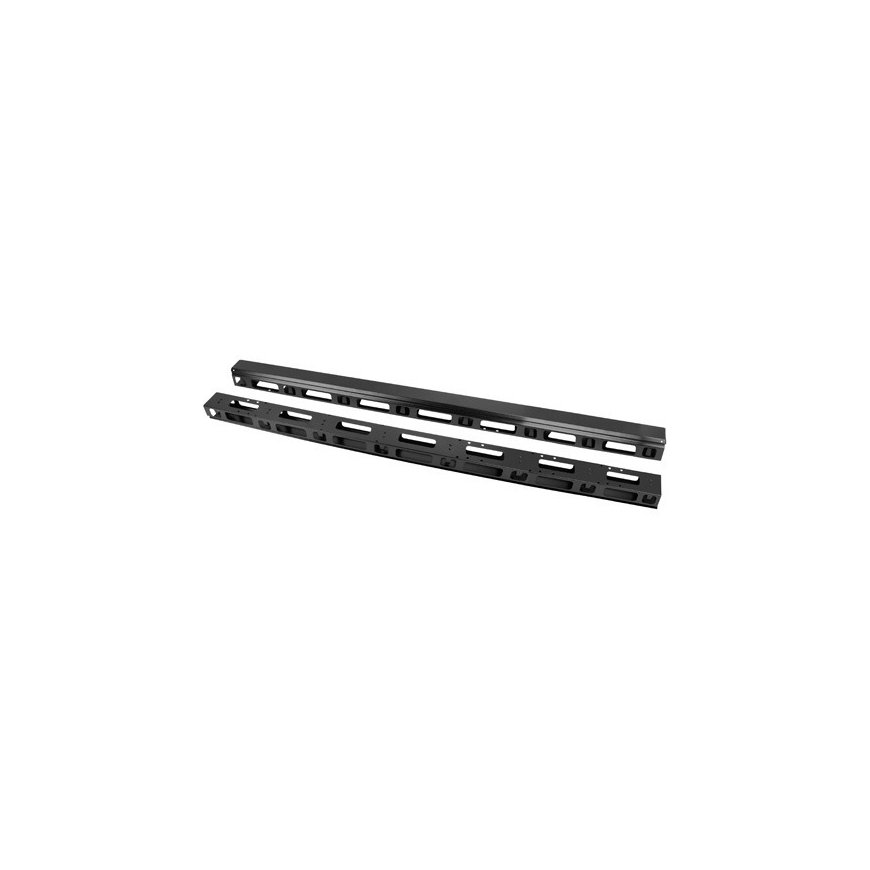 Lanberg AK-1209-B palvelinkaapin lisävaruste Kaapelin hallintapaneeli