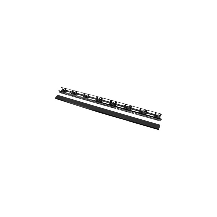 Lanberg AK-1209-B plauktu, statņu aksesuārs Kabeļu pārvaldības panelis – 2