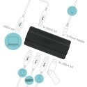 i-tec U3HUB445 хаб-разветвитель USB 3.2 Gen 1 (3.1 Gen 1) Type-B 5000 Мбит/с Черный i-tec U3HUB445 хаб-разветвитель USB 3.2 Gen 1 (3.1 Gen 1) Type-B 5000 Мбит/с Черный