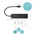 i-tec Advance C31HUB404 keskitin USB 3.2 Gen 2 (3.1 Gen 2) Type-C 5000 Mbit/s musta i-tec Advance C31HUB404 keskitin USB 3.2 Gen 2 (3.1 Gen 2) Type-C 5000 Mbit/s musta