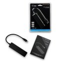 i-tec Advance C31HUB404 jaotur USB 3.2 Gen 2 (3.1 Gen 2) Type-C 5000 Mbit/s Must i-tec Advance C31HUB404 jaotur USB 3.2 Gen 2 (3.1 Gen 2) Type-C 5000 Mbit/s Must