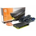 LevelOne KVM-0422 KVM переключатель Черный, Зеленый