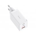 Baseus GaN5 Pro Universal White AC, USB Fast charging Indoor Baseus GaN5 Pro Universal White AC, USB Fast charging Indoor