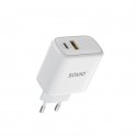 Savio LA-06 USB Type A & C Quick Charge Power Delivery 3.0 Indoor Planšete, Tālrunis Balts AC Ātrā u Savio LA-06 USB Type A & C Quick Charge Power Delivery 3.0 Indoor Planšete, Tālrunis Balts AC Ātrā u