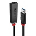 Lindy 43400 keskitin USB 3.2 Gen 1 (3.1 Gen 1) Type-C 5000 Mbit/s musta