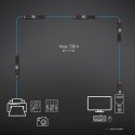 Lindy 43400 хаб-разветвитель USB 3.2 Gen 1 (3.1 Gen 1) Type-C 5000 Мбит/с Черный Lindy 43400 хаб-разветвитель USB 3.2 Gen 1 (3.1 Gen 1) Type-C 5000 Мбит/с Черный