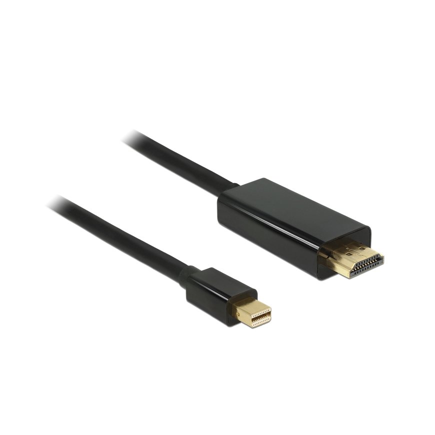 DeLOCK 83700 videokaapeli-adapteri 3 m HDMI Mini DisplayPort musta – 2