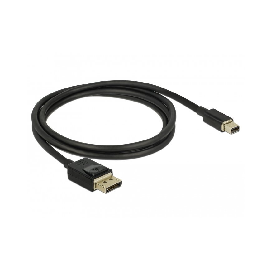 DeLOCK 84927 „DisplayPort“ kabelis 1 m Mini DisplayPort Juoda – 2