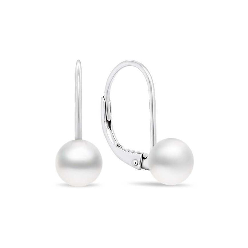 Brilio Silver Brilio Silver Fine silver earrings with real pearls EA409W/410/411