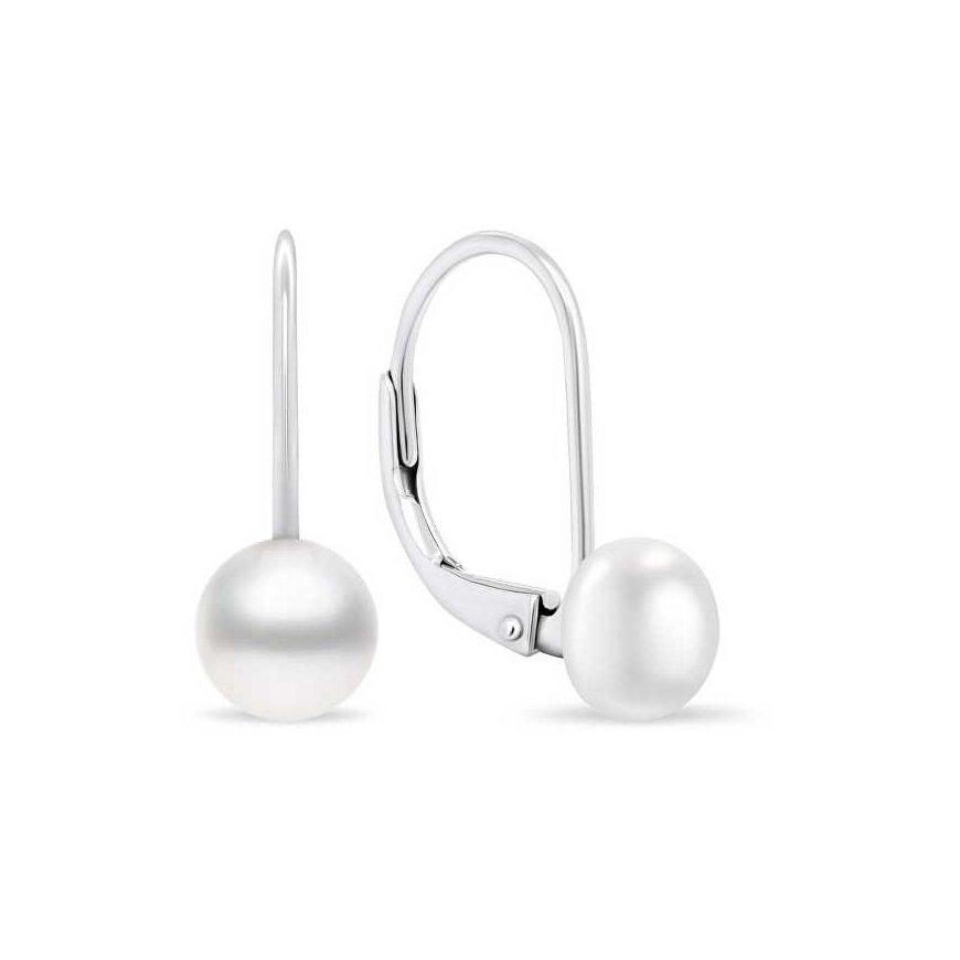 Brilio Silver Brilio Silver Fine silver earrings with real pearls EA409W/410/411 – 2