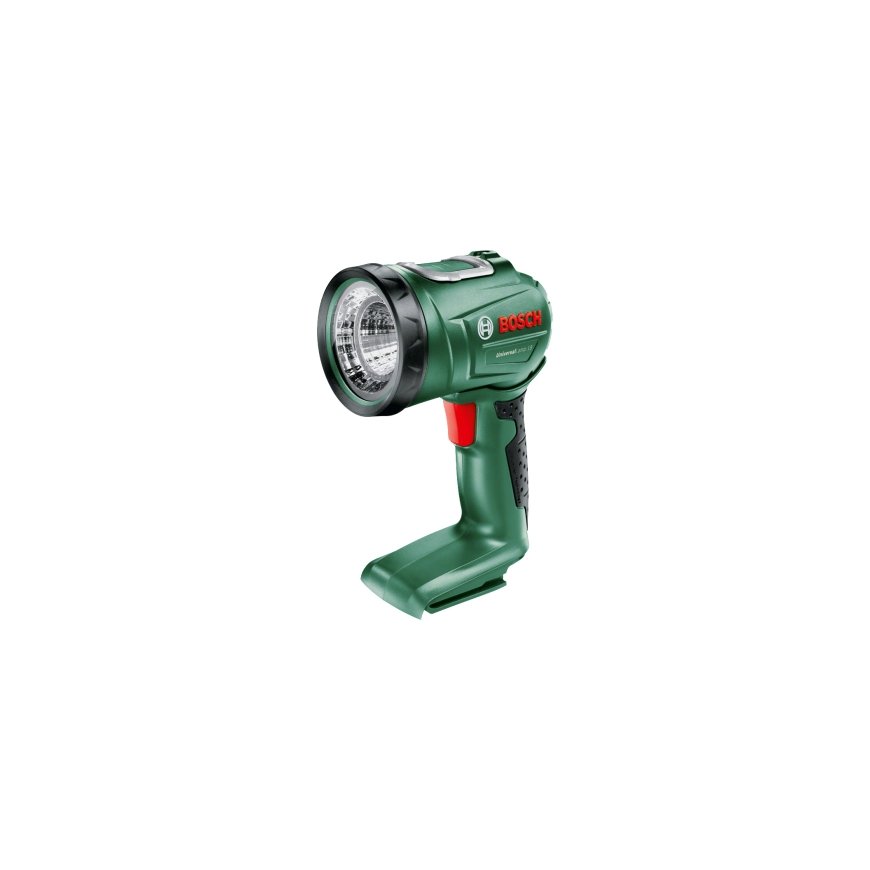 Bosch UniversalLamp 18 musta, Vihreä LED