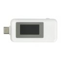 Oem USB testeris Keweisi KWS-1802C srovės ir įtampos matuoklis iš USB C prievado - baltas Oem USB testeris Keweisi KWS-1802C srovės ir įtampos matuoklis iš USB C prievado - baltas